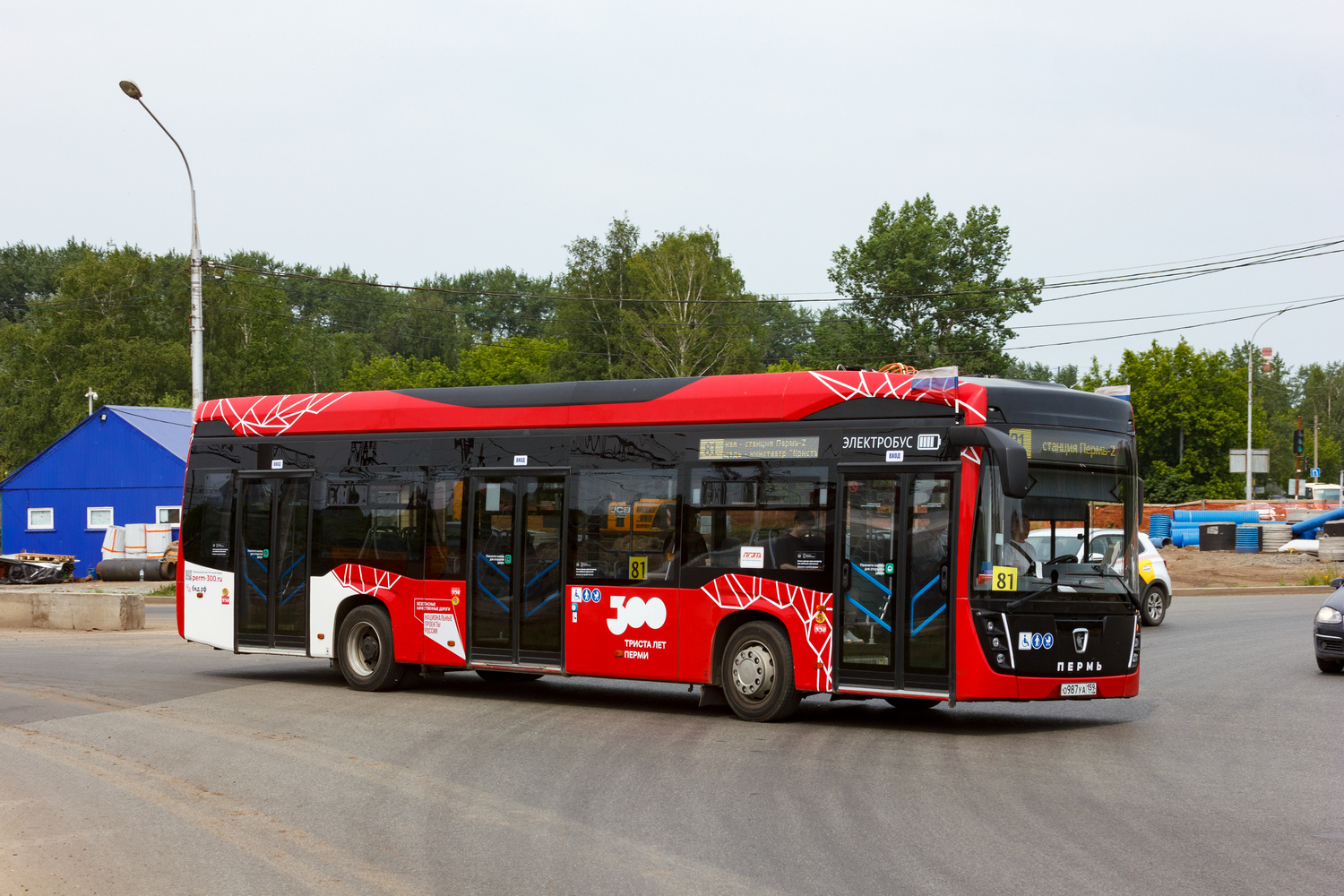Пермский край, КАМАЗ-6282 № О 987 УА 159