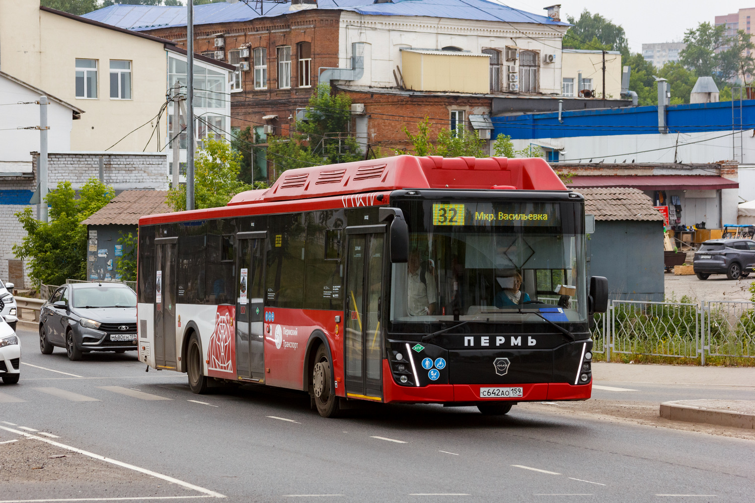 Пермский край, ЛиАЗ-5292.67 (CNG) № С 642 АО 159