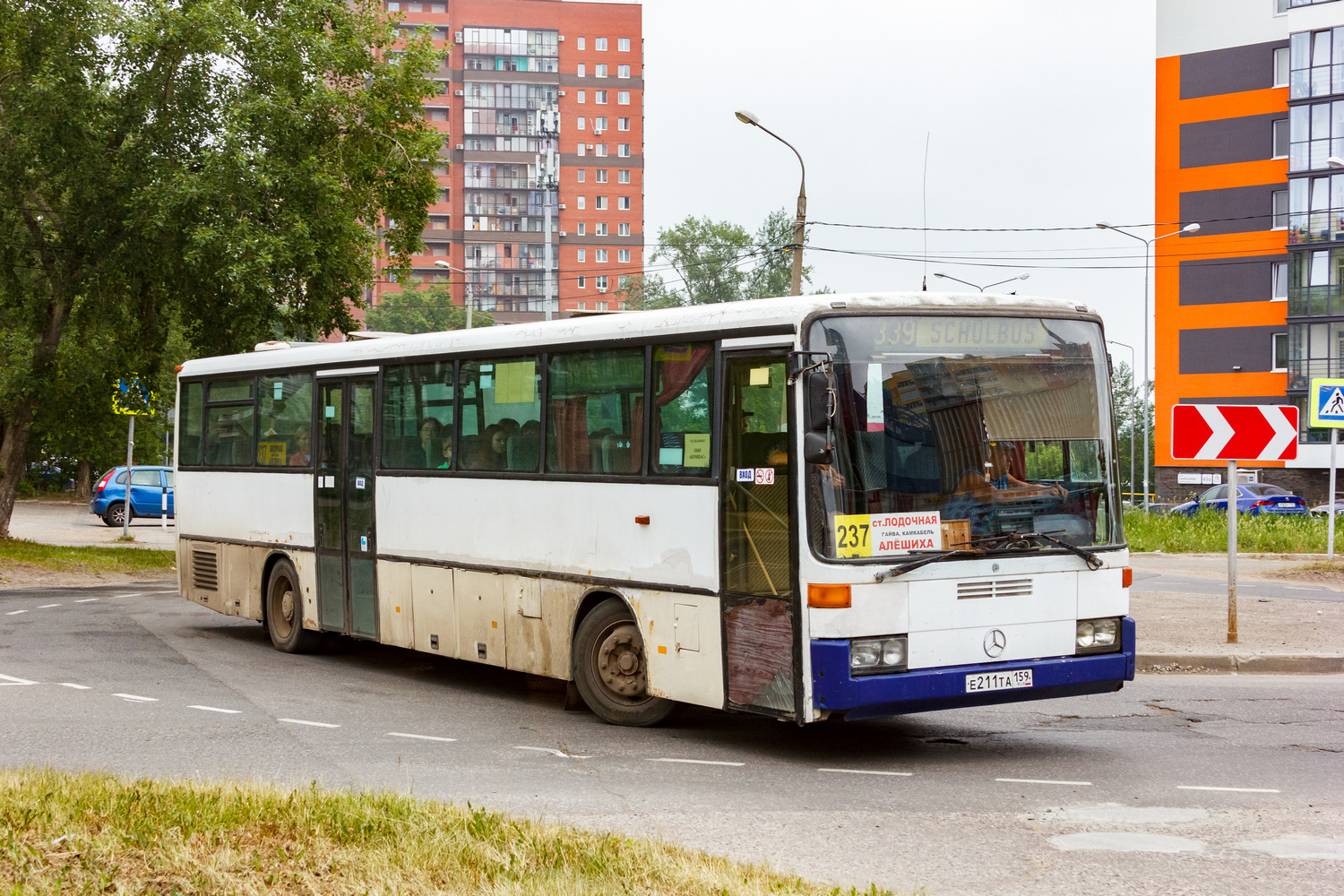 Пермский край, Mercedes-Benz O408 № Е 211 ТА 159