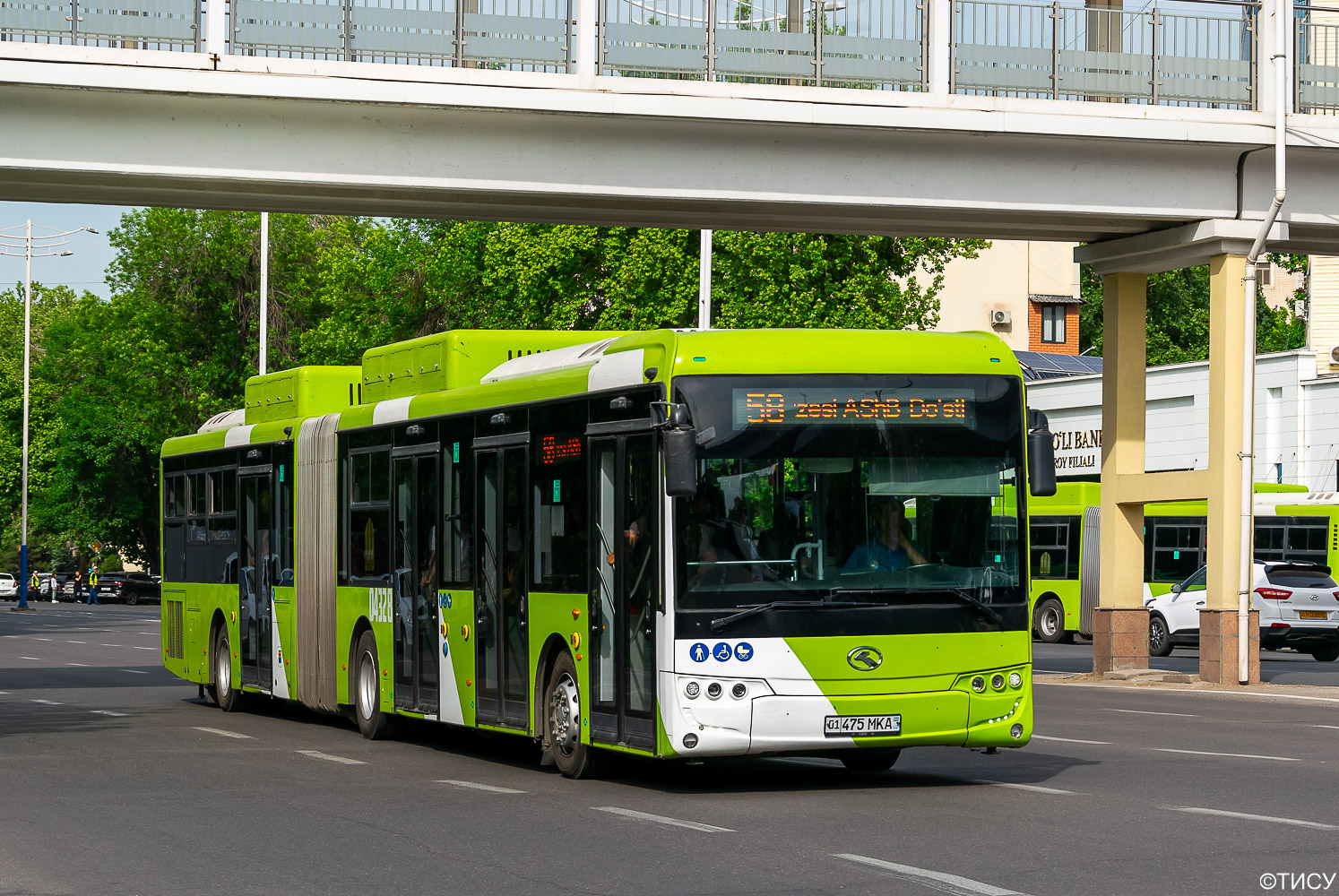 Узбекистан, King Long XMQ6180G № 04328