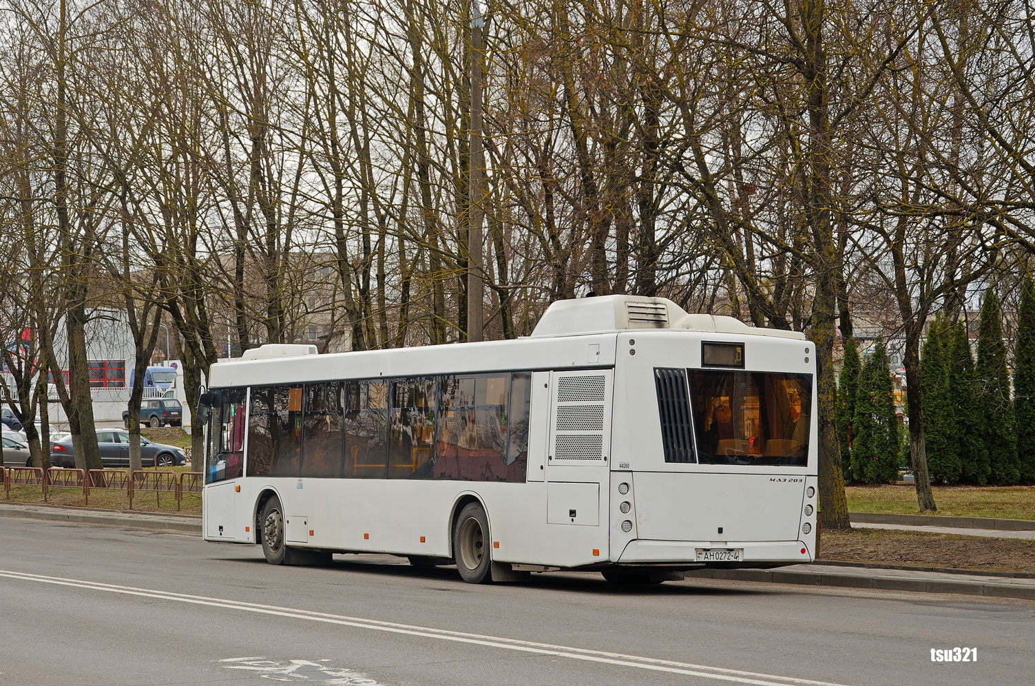 Гродненская область, МАЗ-203.047 № 044260
