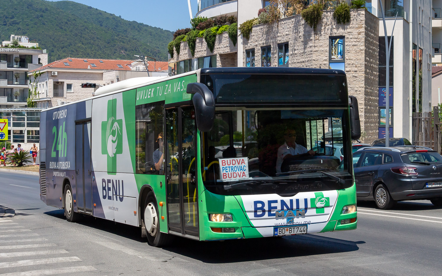 Черногория, MAN A21 Lion's City NL323 № BD BT744