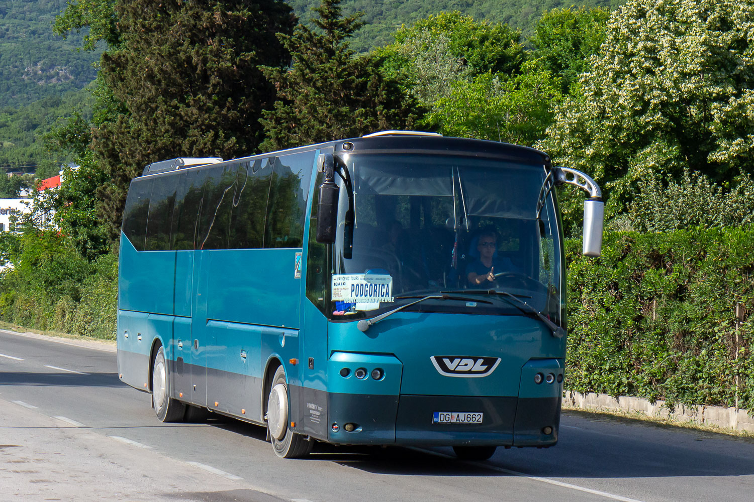 Черногория, VDL Bova Magiq MHD 120.380 № DG AJ662