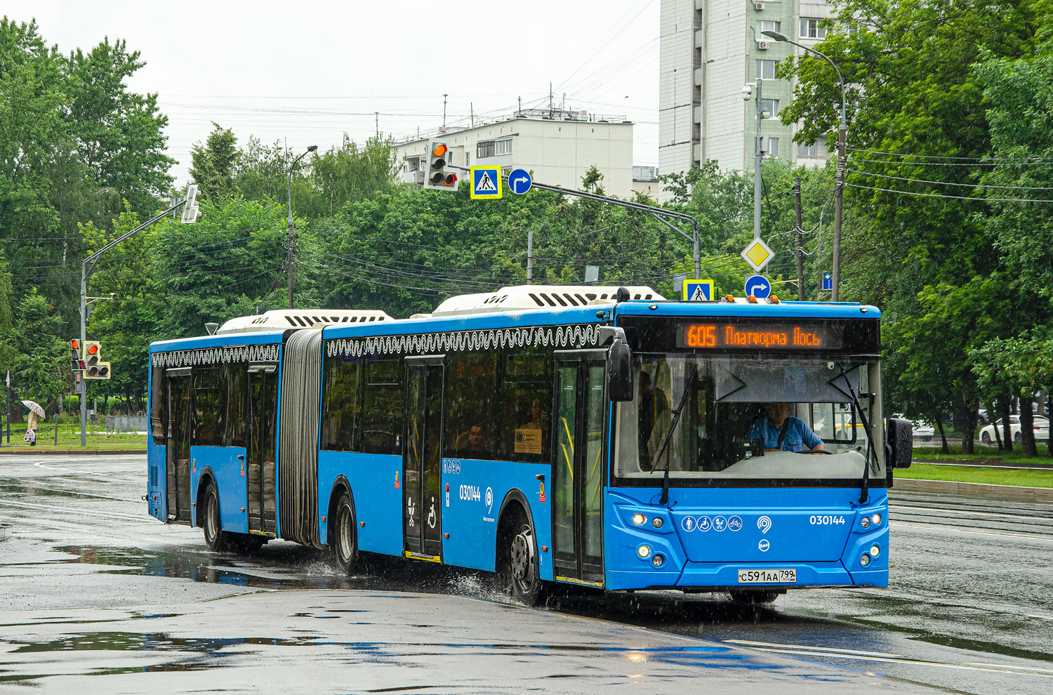Москва, ЛиАЗ-6213.65 № 030144