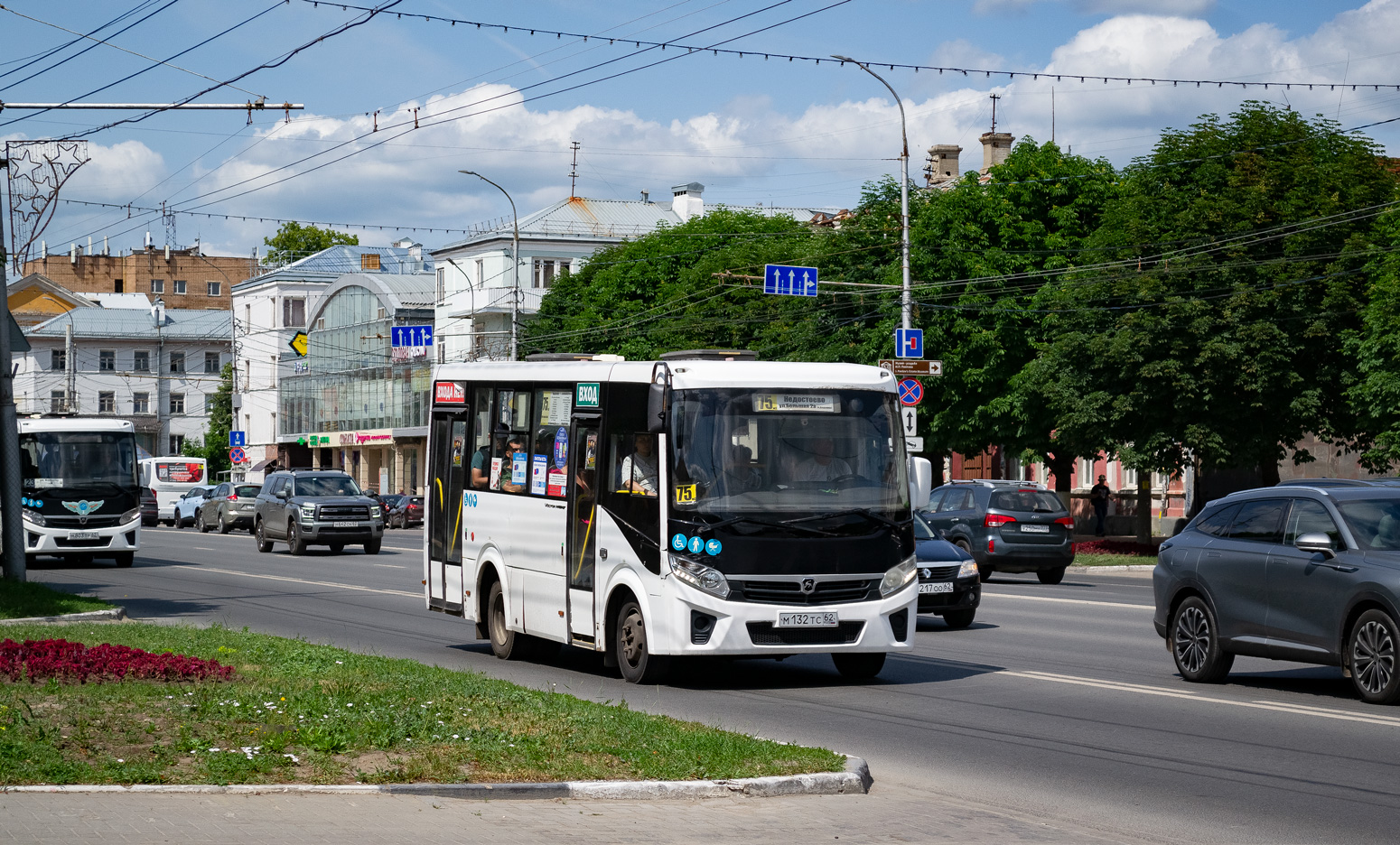 Рязанская область, ПАЗ-320435-04 "Vector Next" № М 132 ТС 62