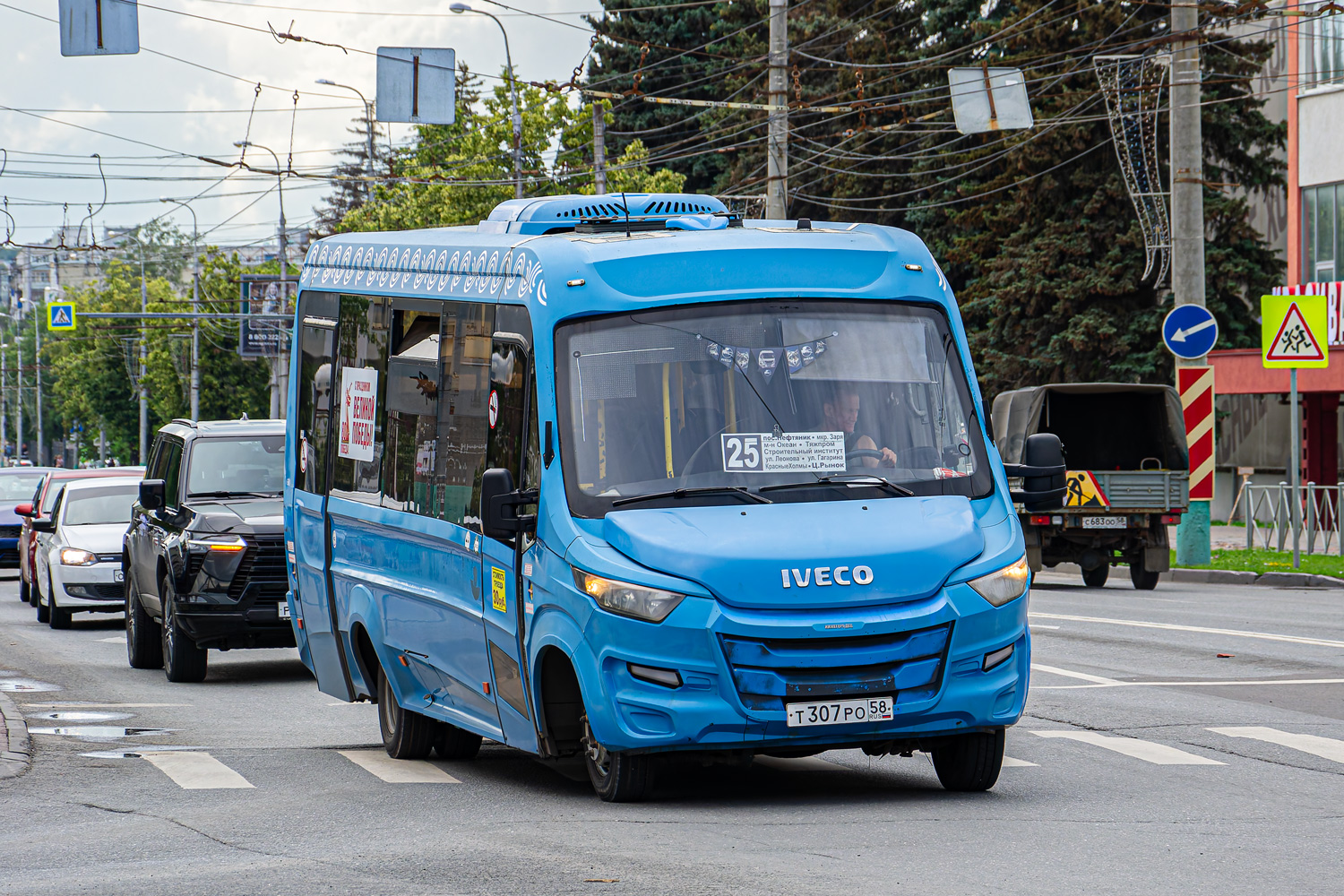 Пензенская область, Нижегородец-VSN700 (IVECO) № Т 307 РО 58