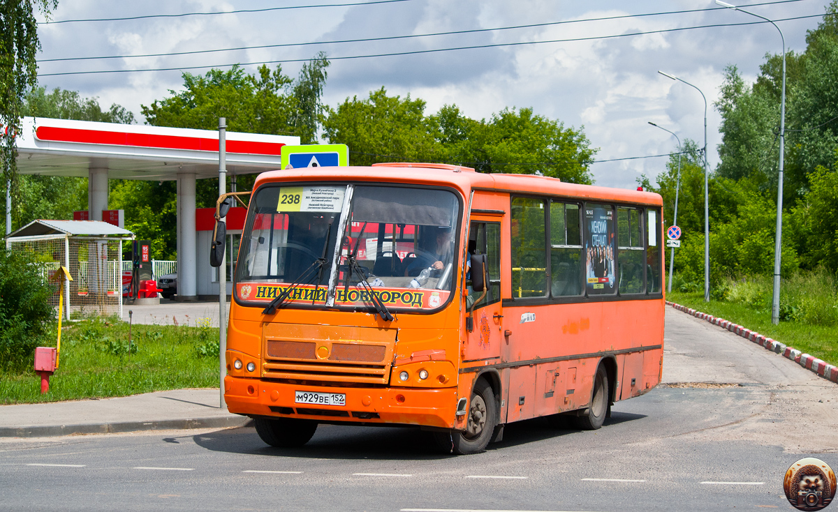 Нижегородская область, ПАЗ-320402-05 № М 929 ВЕ 152