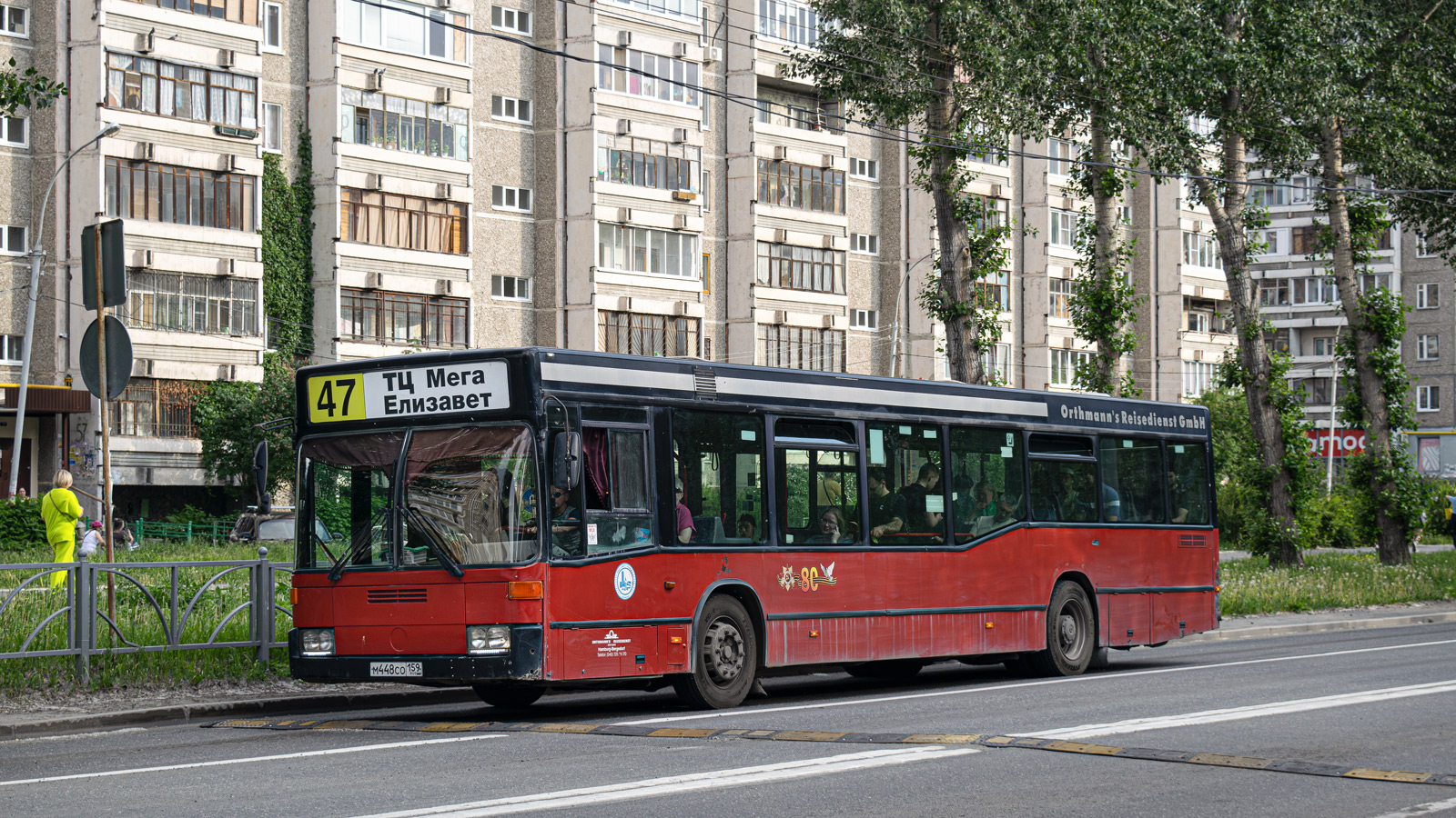 Свердловская область, Mercedes-Benz O405N2 № М 448 СО 159
