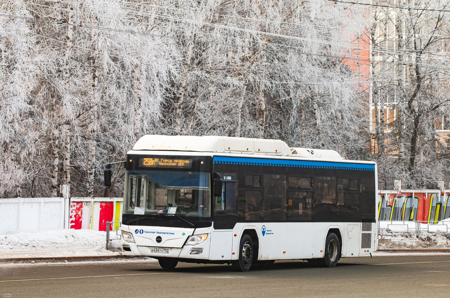 Башкортостан, Lotos-105C02 № В 434 ТУ 702