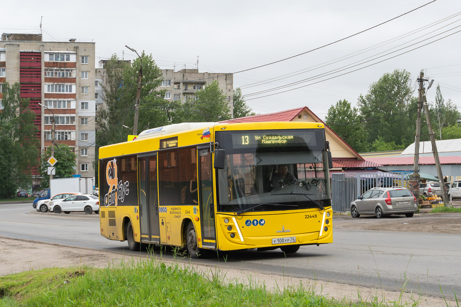 Ярославская область, МАЗ-206.047 № 22449