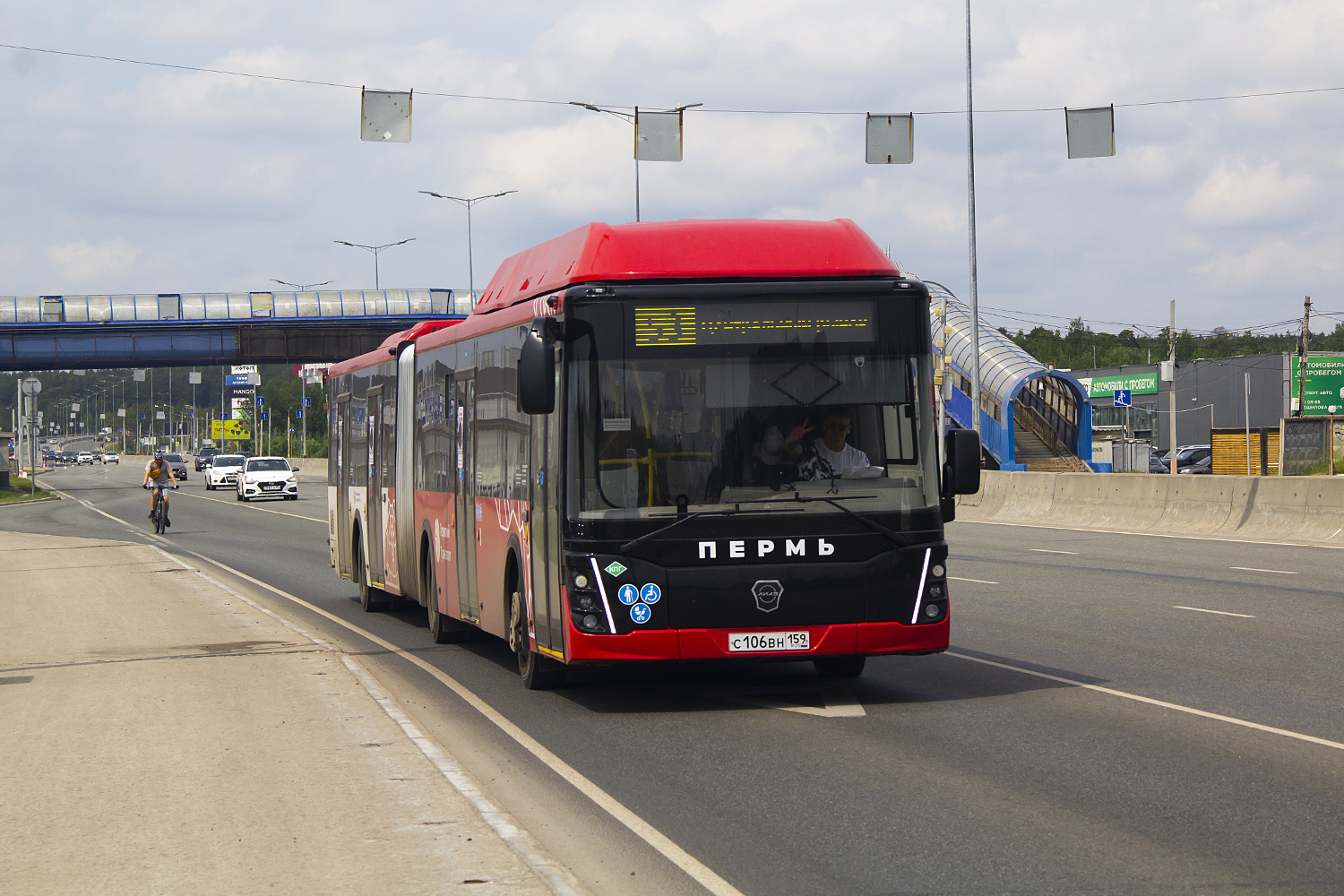 Пермский край, ЛиАЗ-6213.67 № С 106 ВН 159