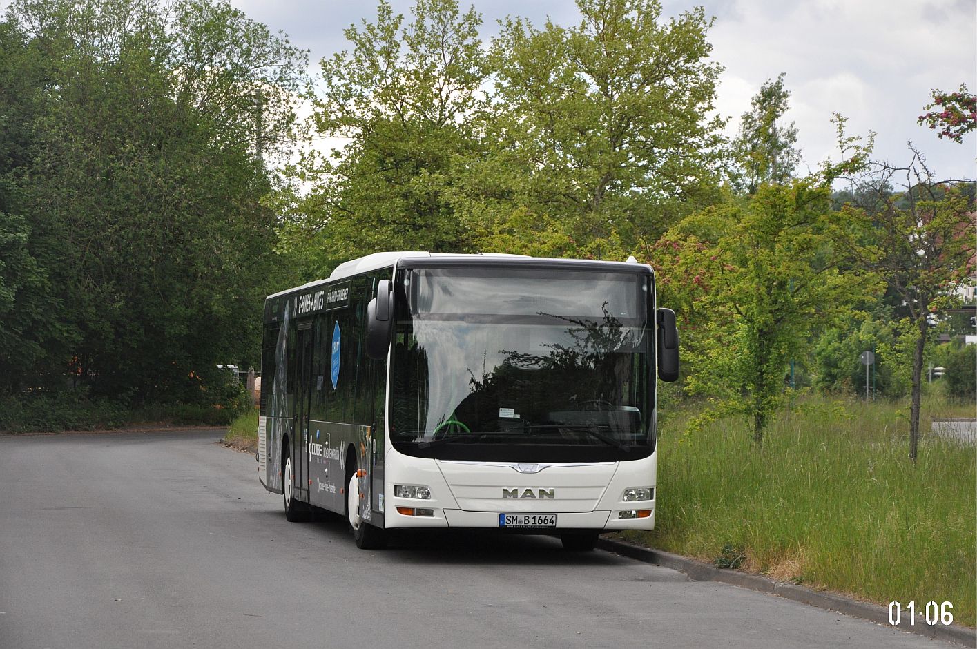 Тюрингия, MAN A20 Lion's City Ü NÜ363 № SM-B 1664