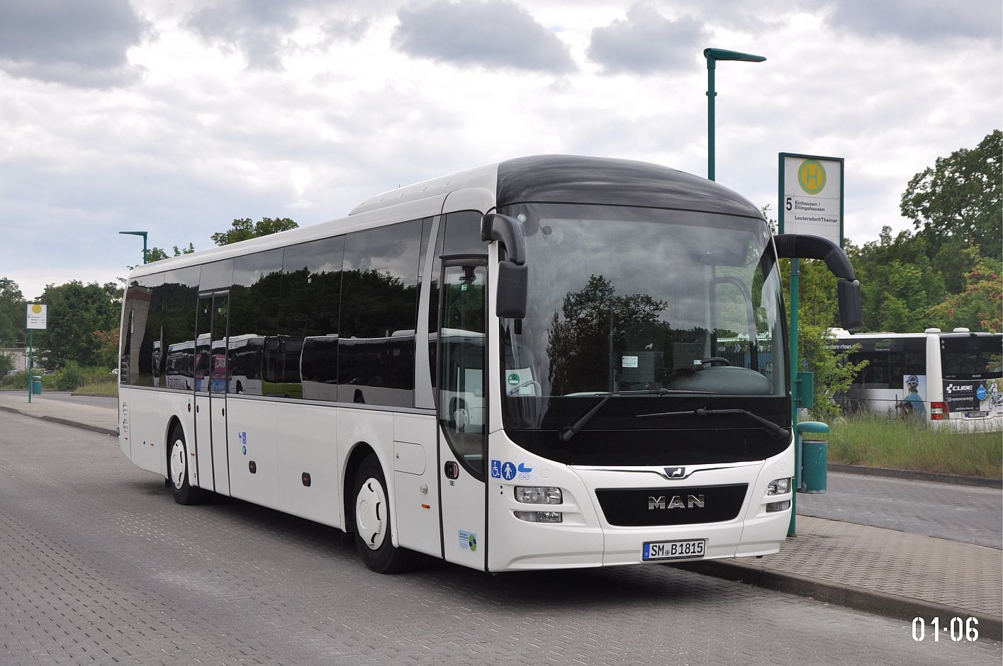 Thuringia, MAN R12 Lion's Regio ÜL364 # SM-B 1815