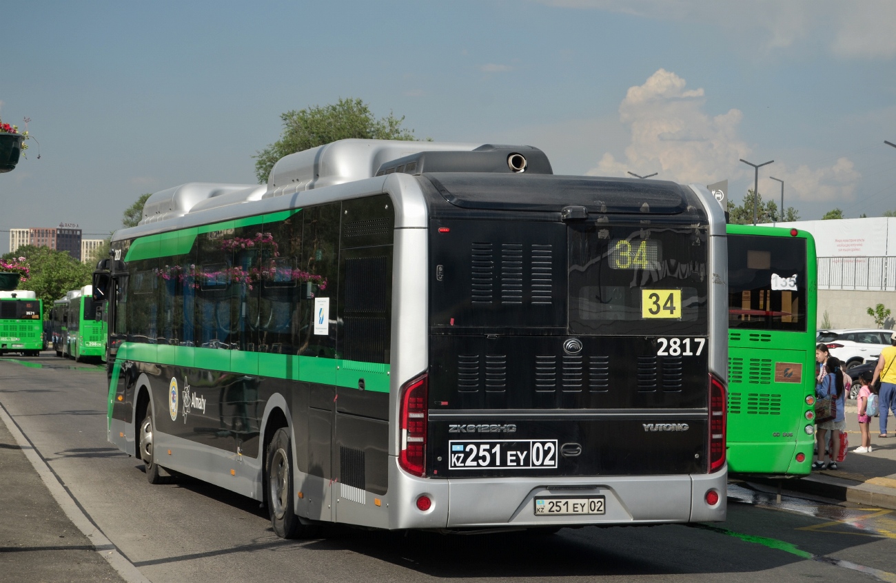 Алматы, Yutong ZK6126HG (QazTehna) № 2817