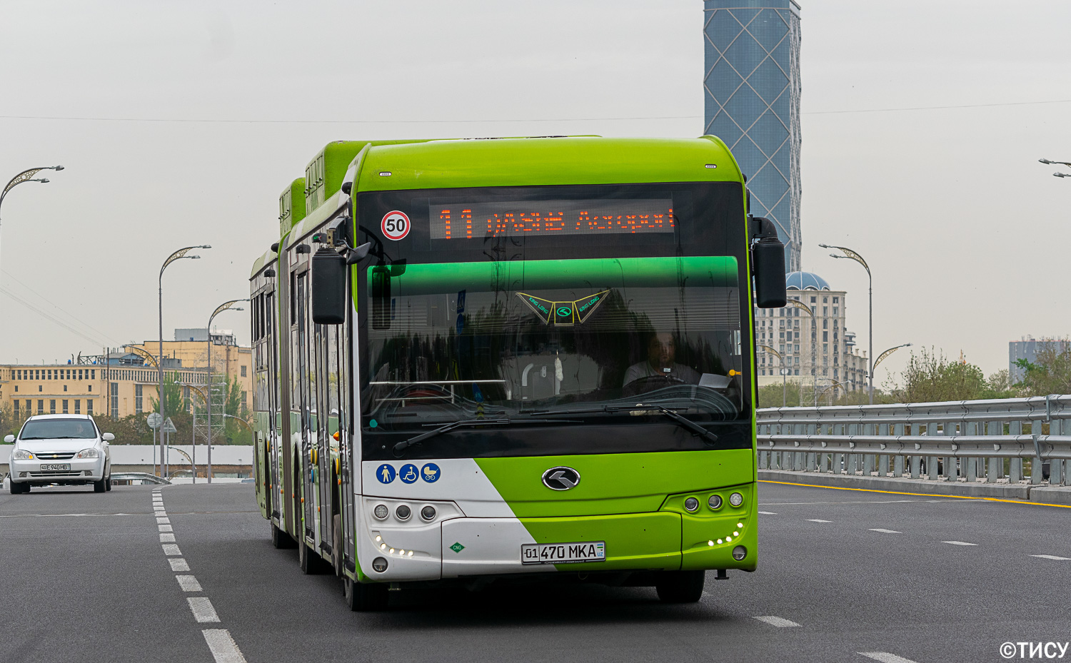 Узбекистан, King Long XMQ6180G № 18329