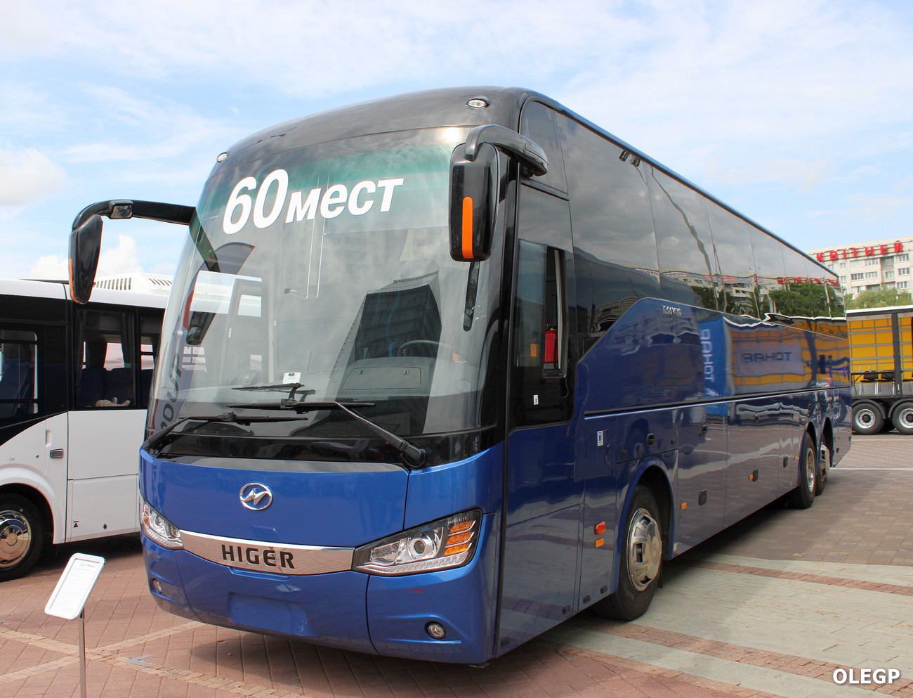 Могилёвская область, Higer KLQ6141KQ № [6141KQ-814501]; Минск — Выставка "БАМАП-2025"