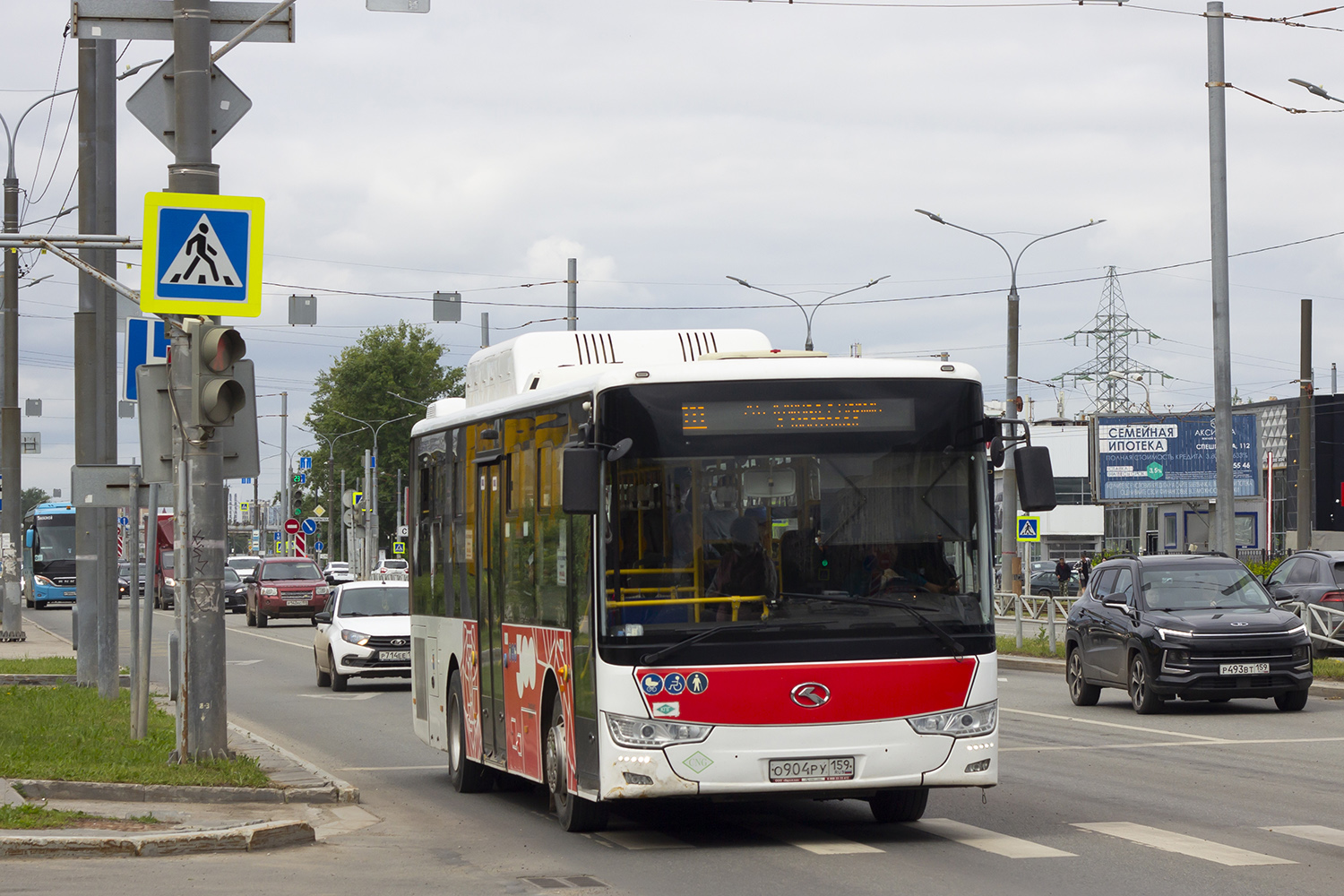 Пермский край, King Long XMQ6106G № О 904 РУ 159