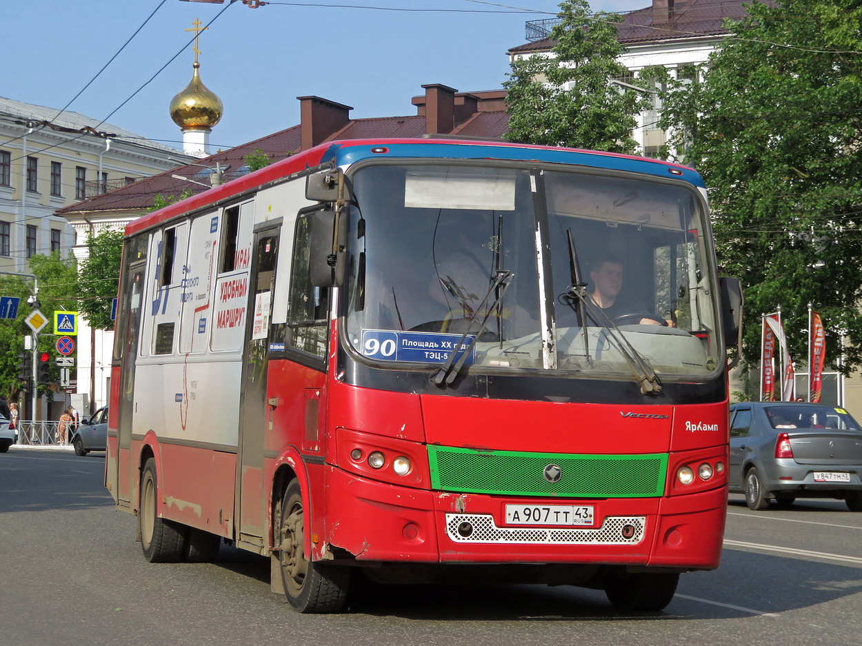 Кировская область, ПАЗ-320412-04 "Вектор" № А 907 ТТ 43