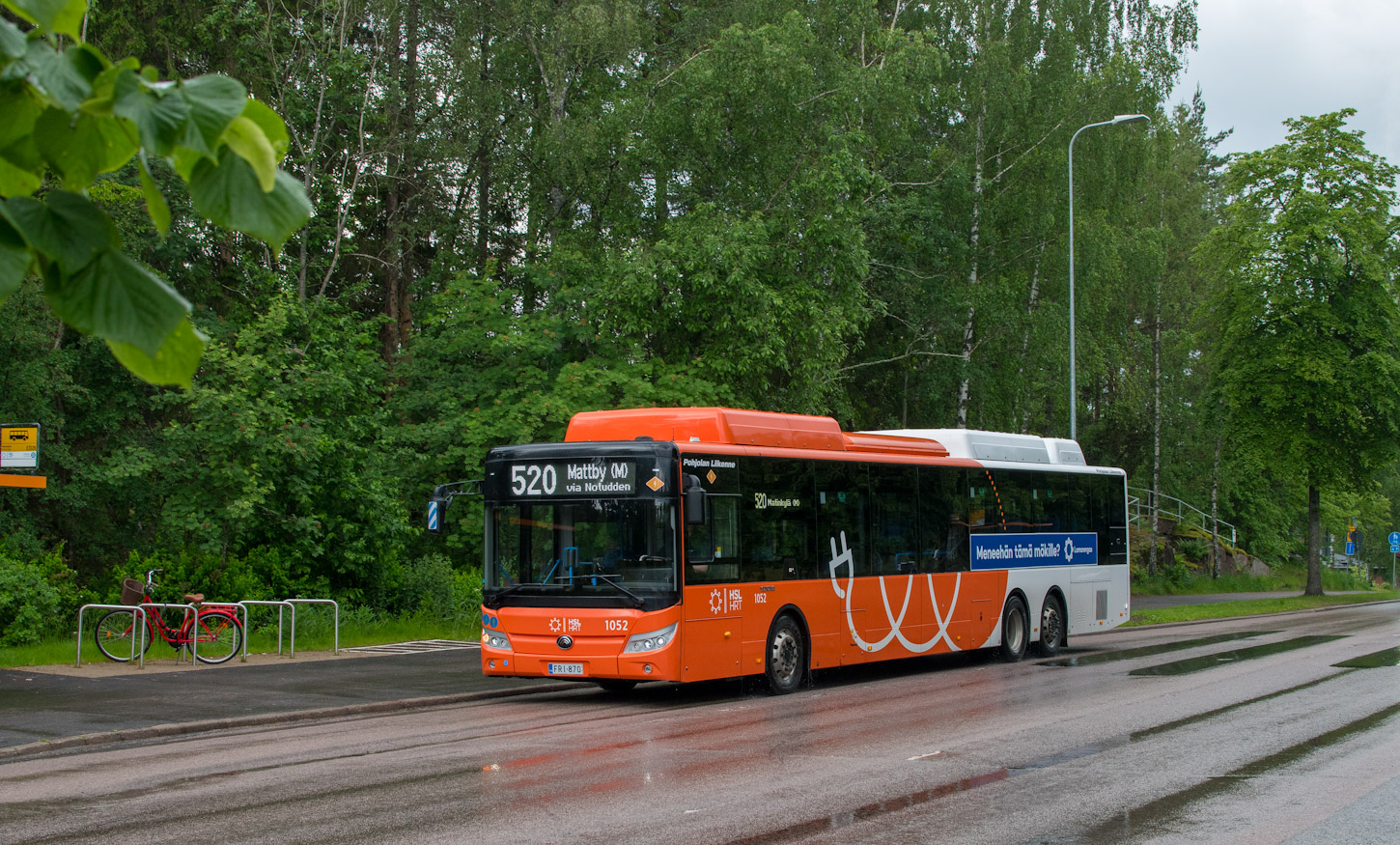 Finnország, Yutong E15 sz.: 1052