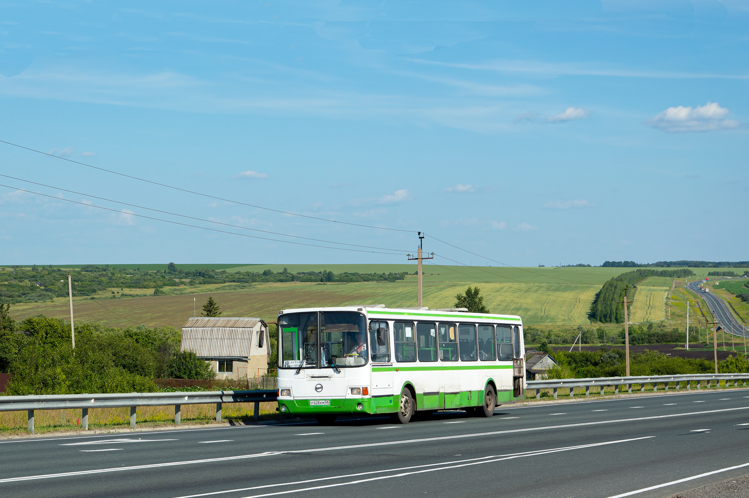 Пензенская область, ЛиАЗ-5256.45 № Р 628 КМ 58 Пензенская область, ЛиАЗ-5256.45 № Р 628 КМ 58