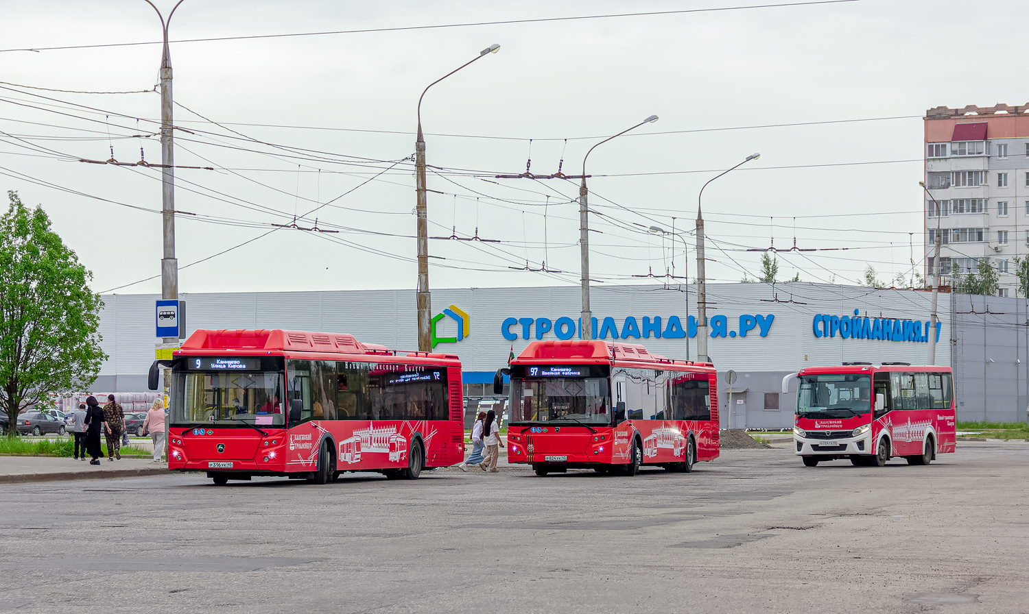 Калужская область, ЛиАЗ-5292.67 (CNG) № Р 316 УК 40; Калужская область, ЛиАЗ-5292.67 (CNG) № Р 824 УК 40; Калужская область — Разные фотографии