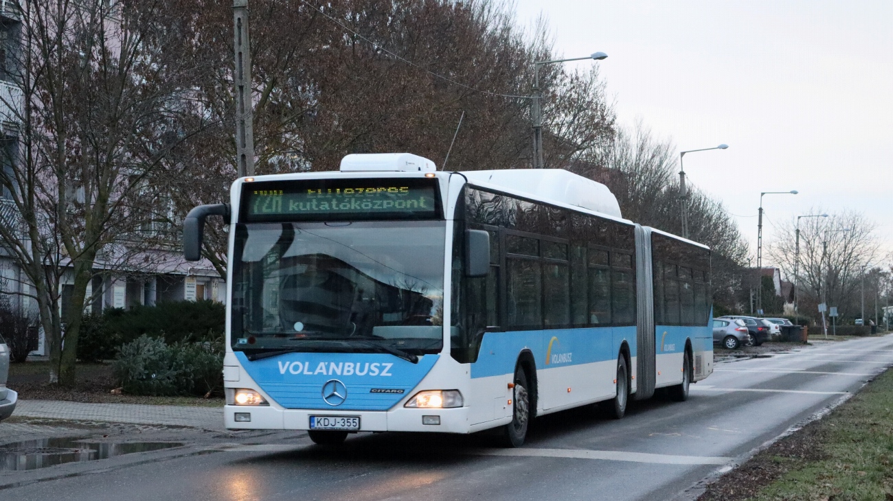 Венгрия, Mercedes-Benz O530G Citaro G CNG № KDJ-355