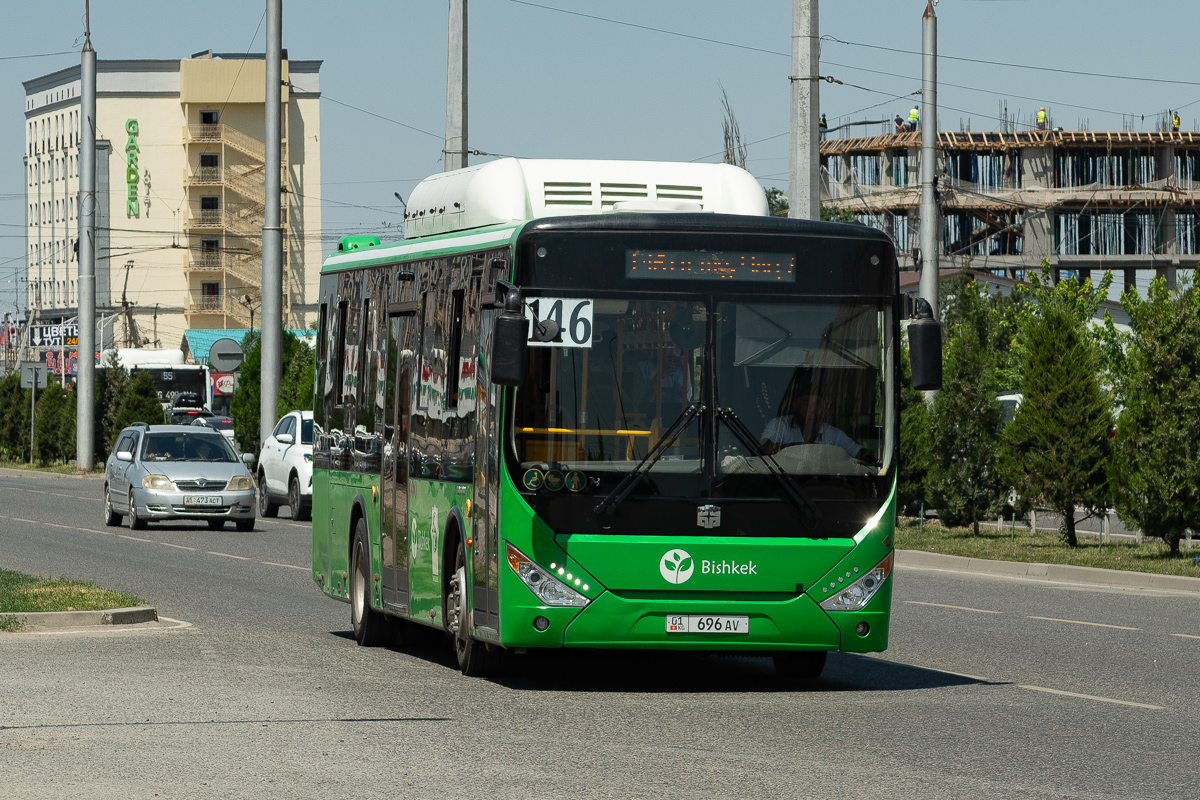 Кыргызстан, Zhong Tong LCK6105HGC Fashion № 01 696 AV