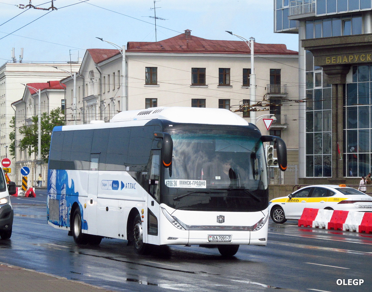 Минск, Zhong Tong LCK6109H № ВА 7091-7