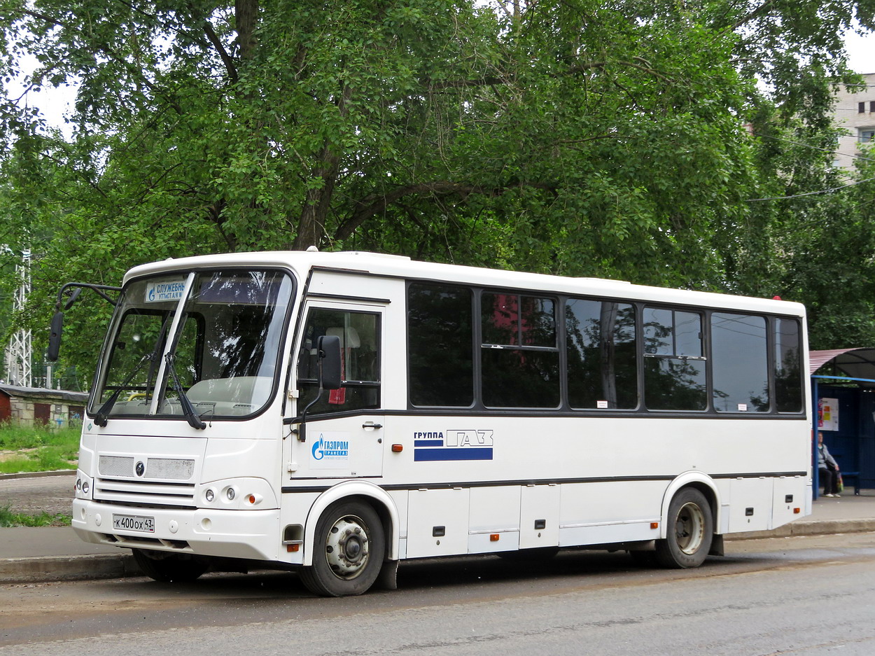Кировская область, ПАЗ-320412-10 № К 400 ОХ 43