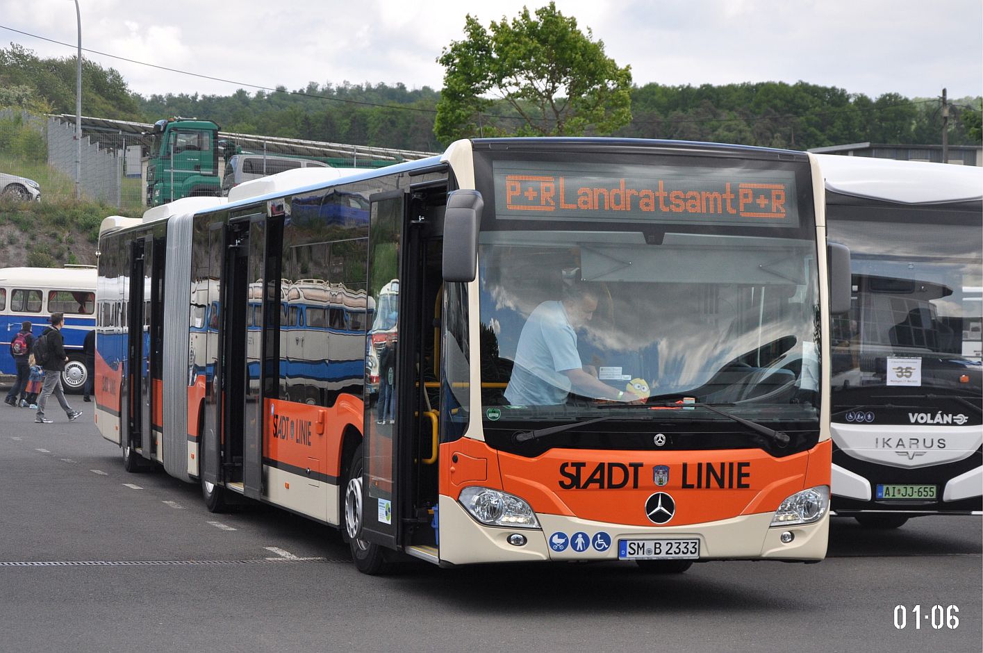 Тюрингия, Mercedes-Benz Citaro C2 GÜ № SM-B 2333; Тюрингия — 8. Ikarus-Bus-Treffen in Deutschland — Meiningen 17.05.2025