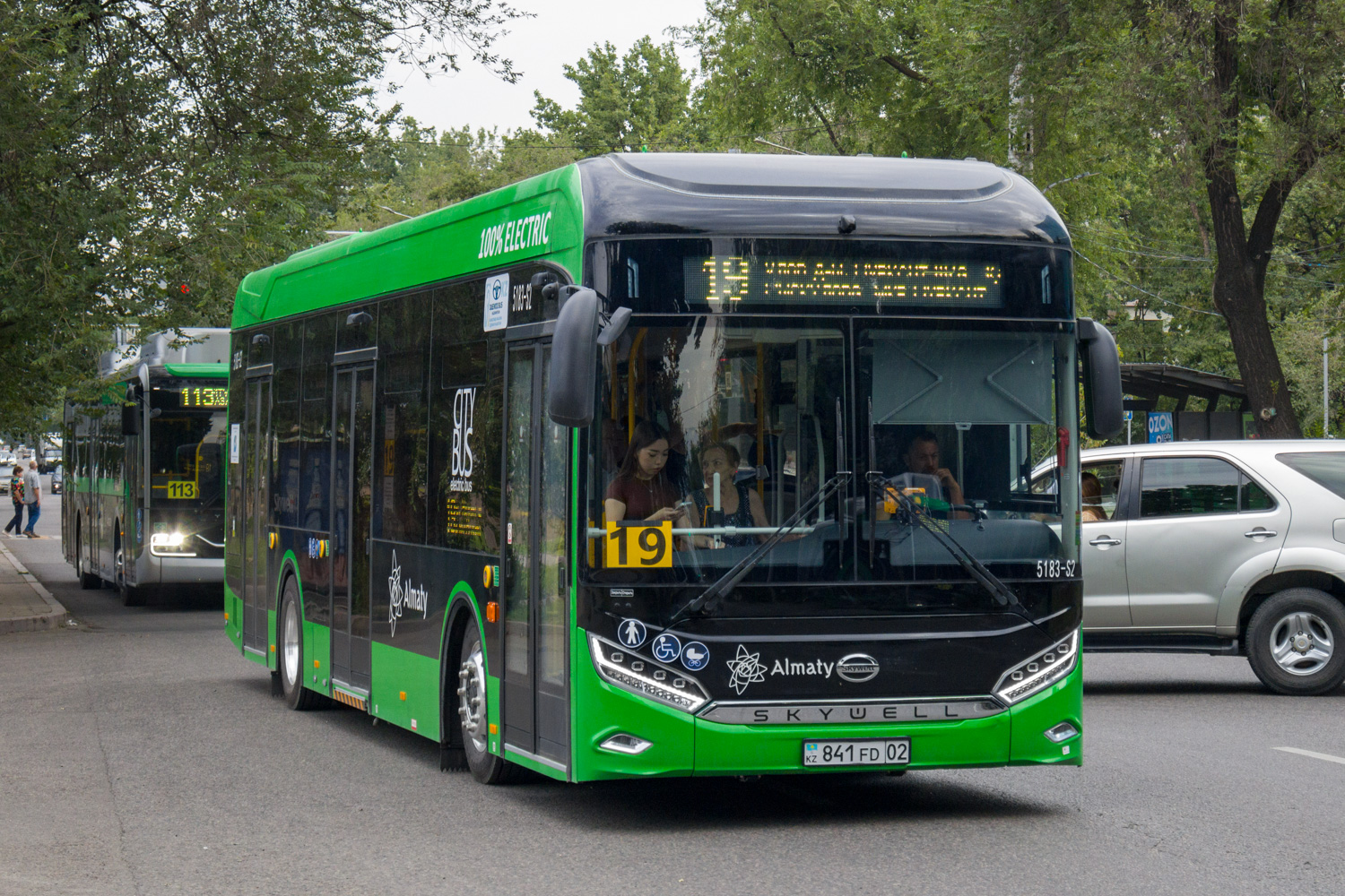 Алматы, Skywell NJL6128BEV (СемАЗ) № 5183-S2 Алматы, Skywell NJL6128BEV (СемАЗ) № 5183-S2