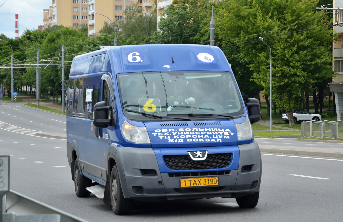 Брестская область, Peugeot Boxer № 1 ТАХ 3190