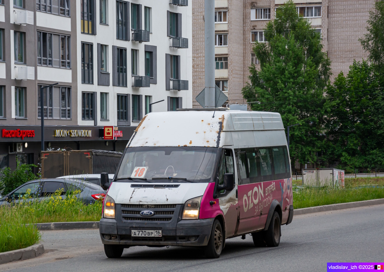 Удмуртия, Имя-М-3006 (Z9S) (Ford Transit) № А 770 ВР 18 Удмуртия, Имя-М-3006 (Z9S) (Ford Transit) № А 770 ВР 18