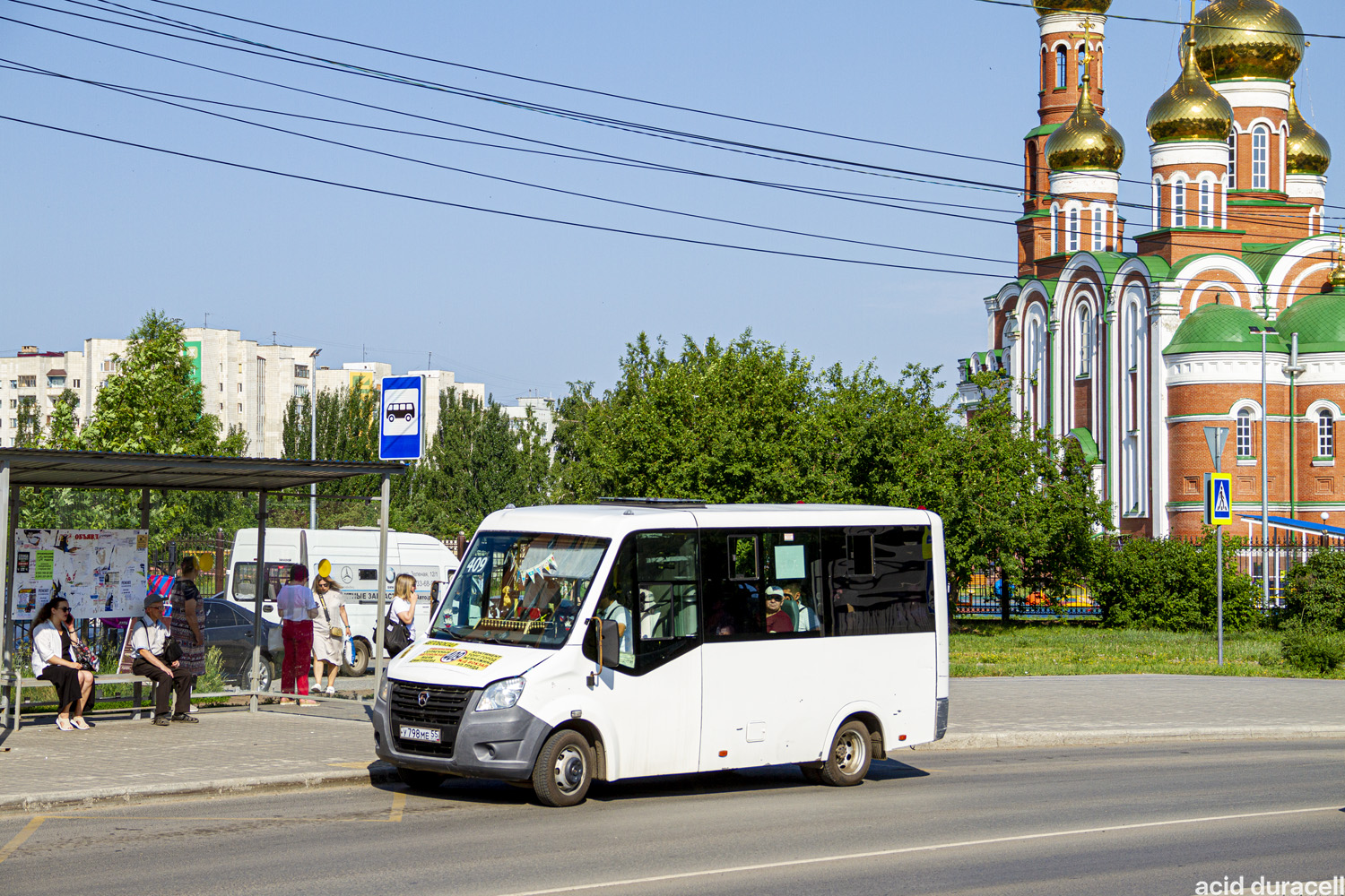 Омская область, ГАЗ-A64R45 Next № У 798 МЕ 55