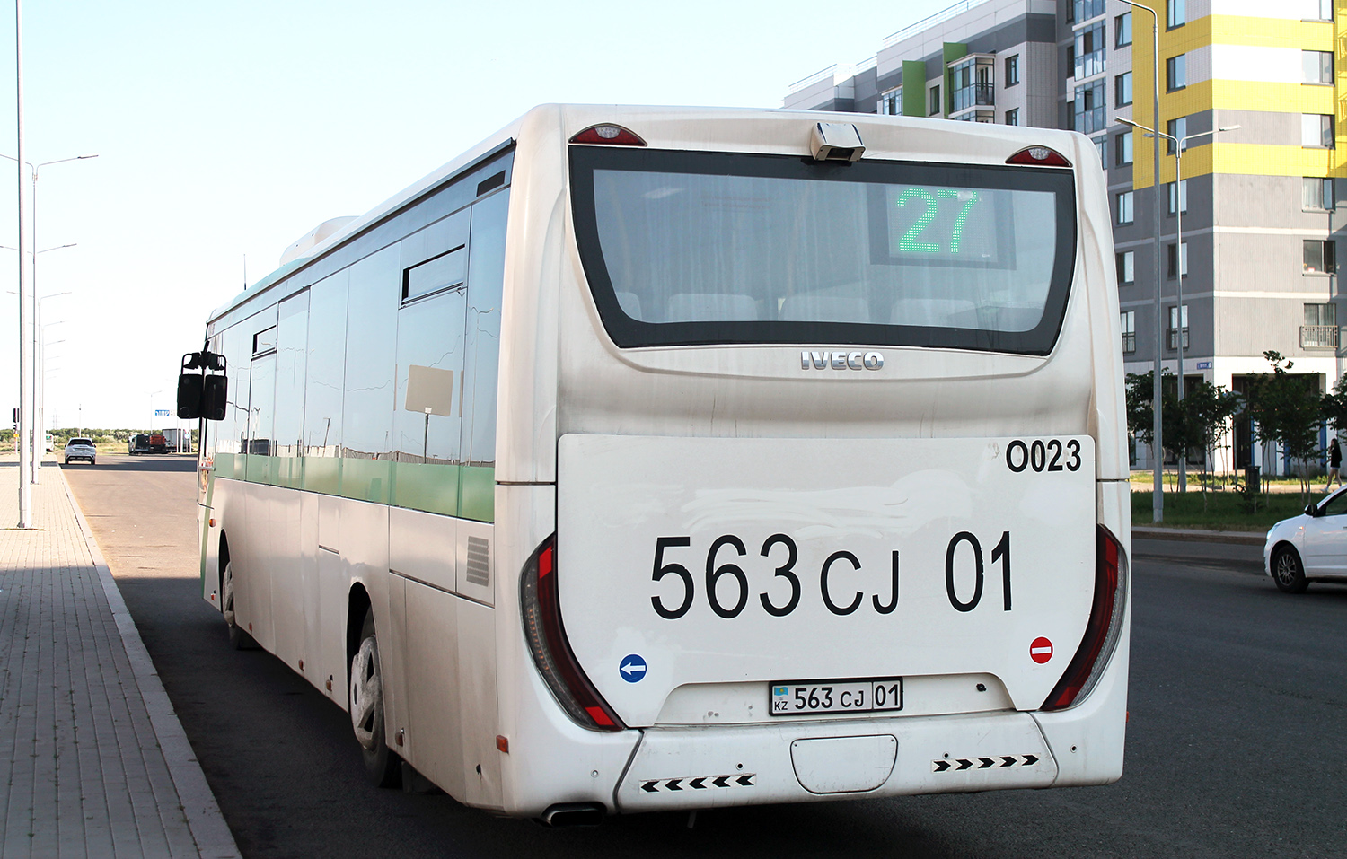 Астана, IVECO Crossway LE 13M (СарыаркаАвтоПром) № O023