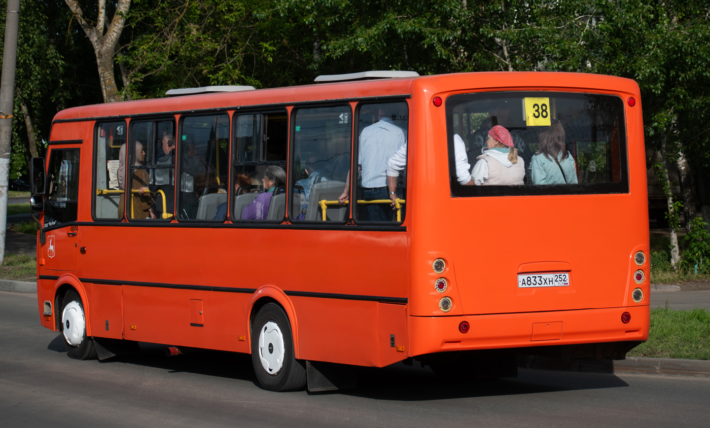 Нижегородская область, ПАЗ-320414-05 "Вектор" № А 833 ХН 252