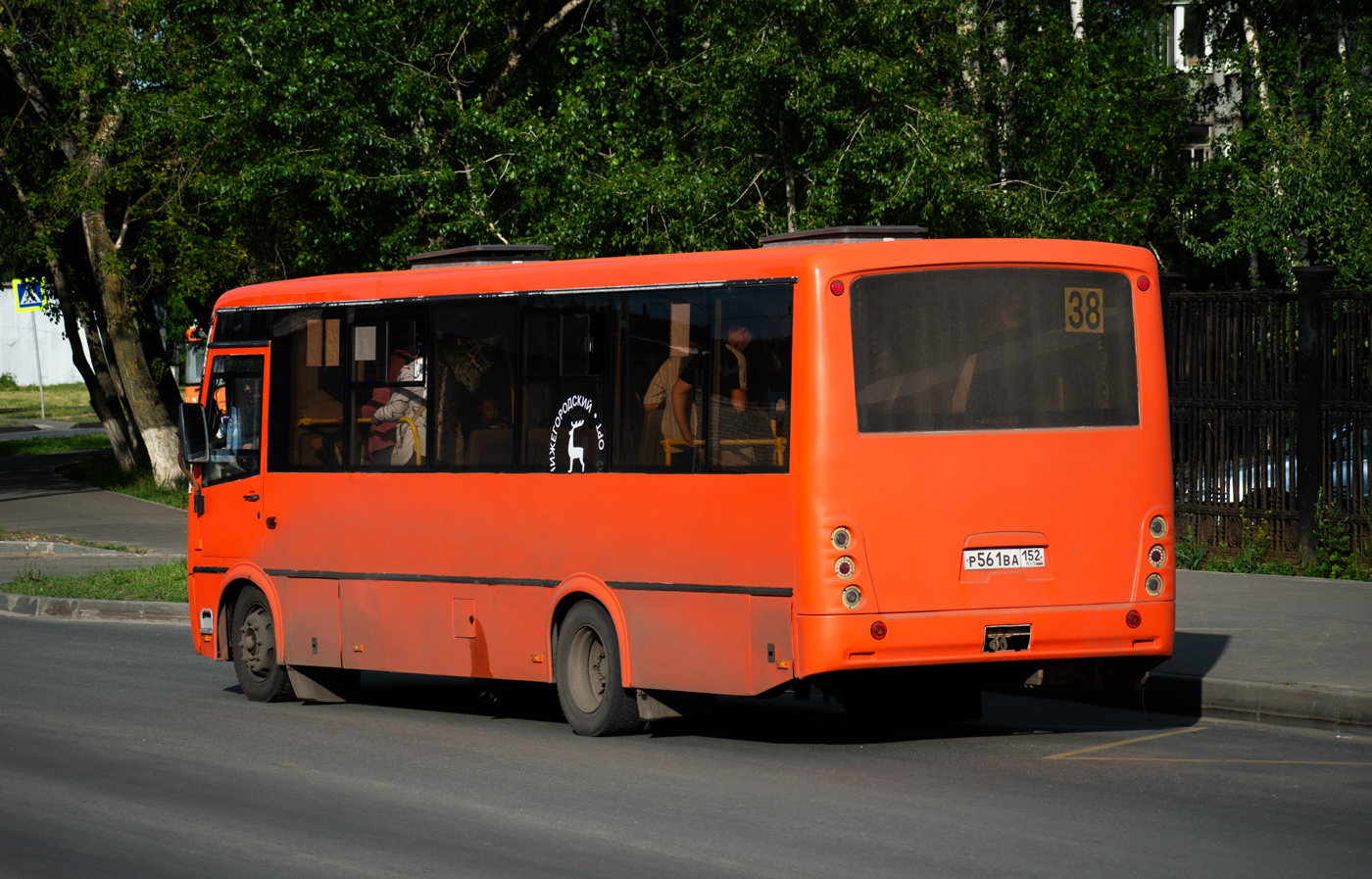 Нижегородская область, ПАЗ-320414-05 "Вектор" № Р 561 ВА 152