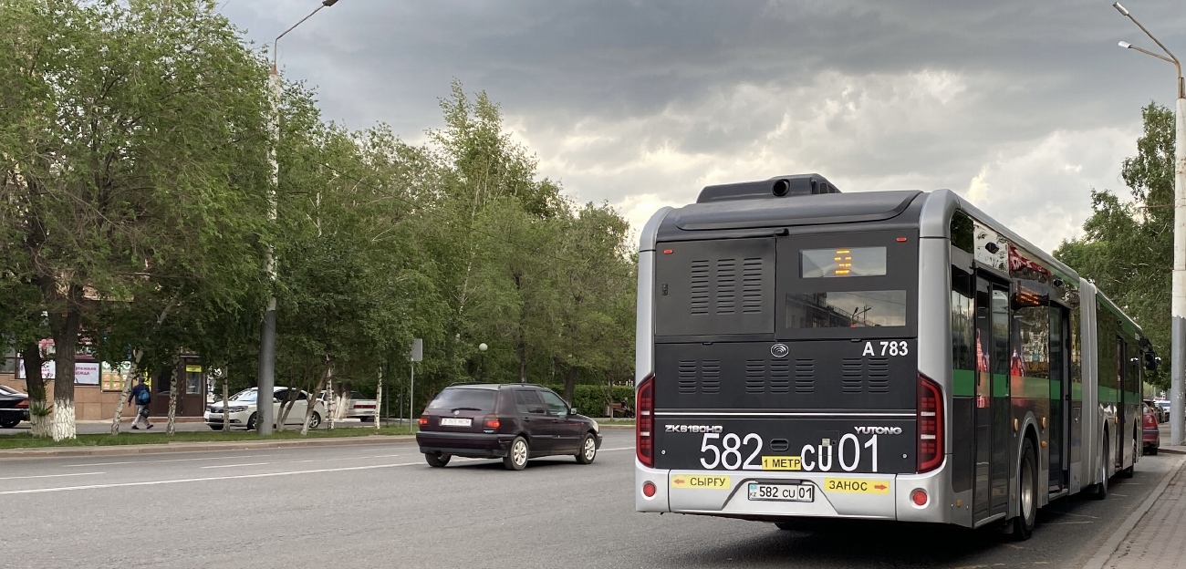 Астана, Yutong ZK6180HG (QazTehna) № A783