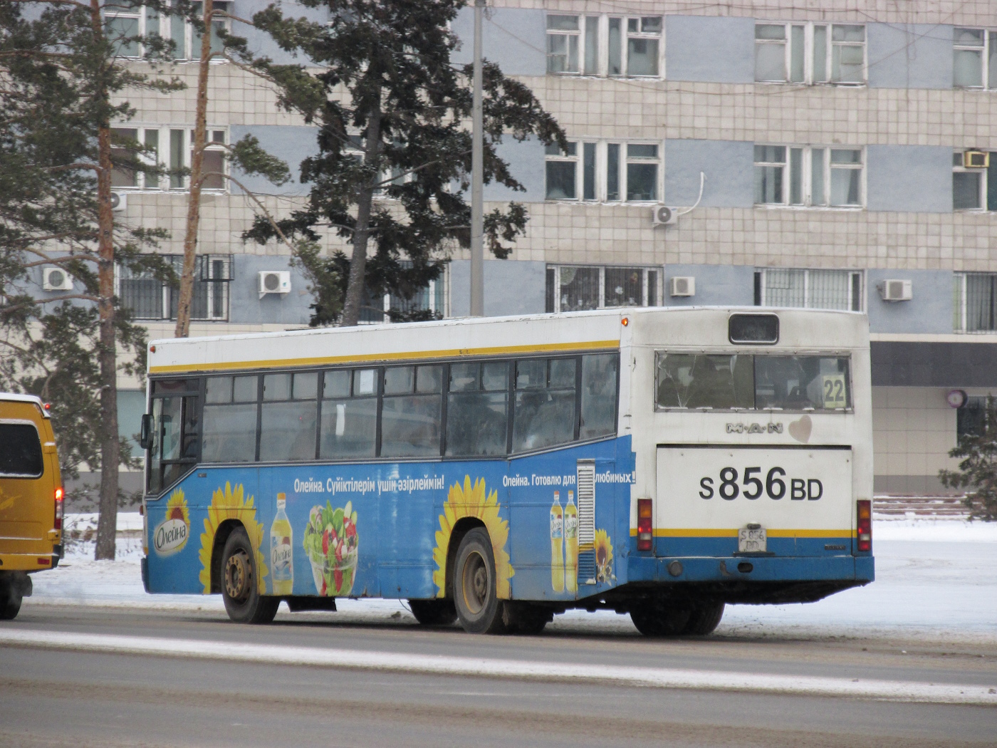 Павлодарская область, MAN A60 SL232 № S 856 BD
