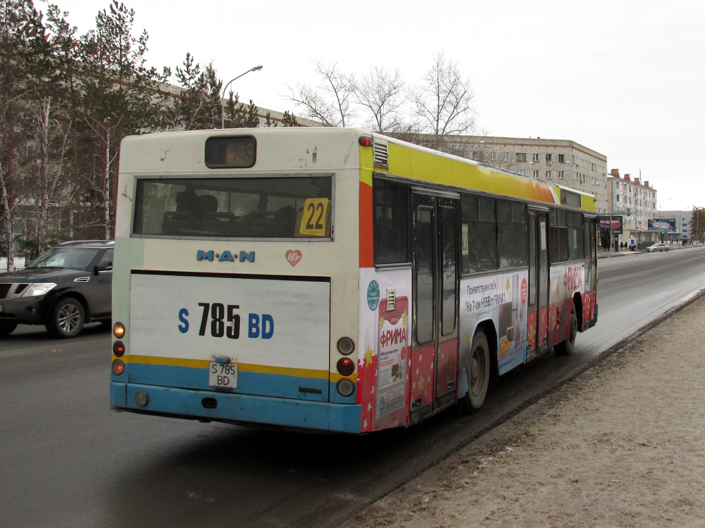 Павлодарская область, MAN A60 SL232 № S 785 BD