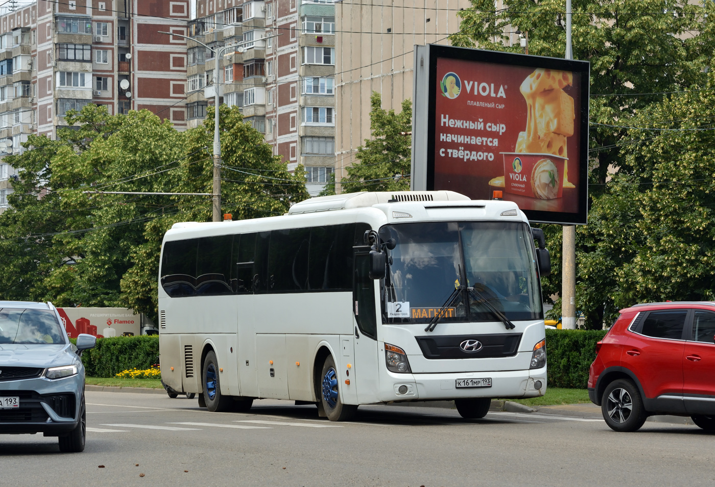 Краснодарский край, Hyundai Universe Space Luxury № К 161 МР 193
