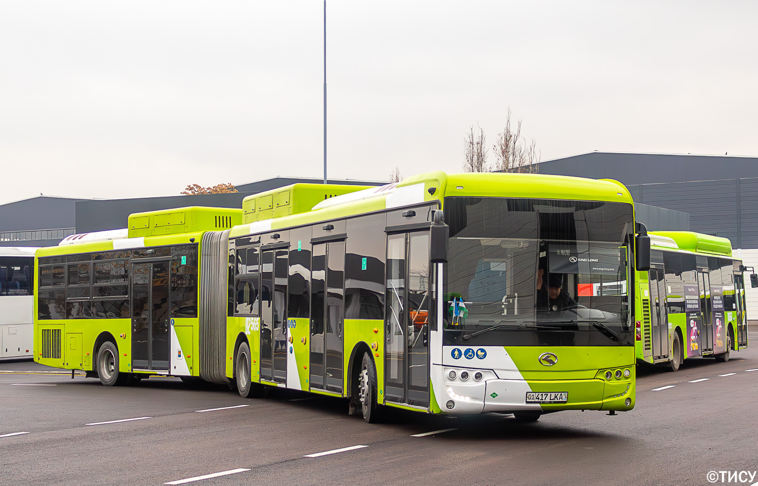 Узбекистан, King Long XMQ6180G № 02565