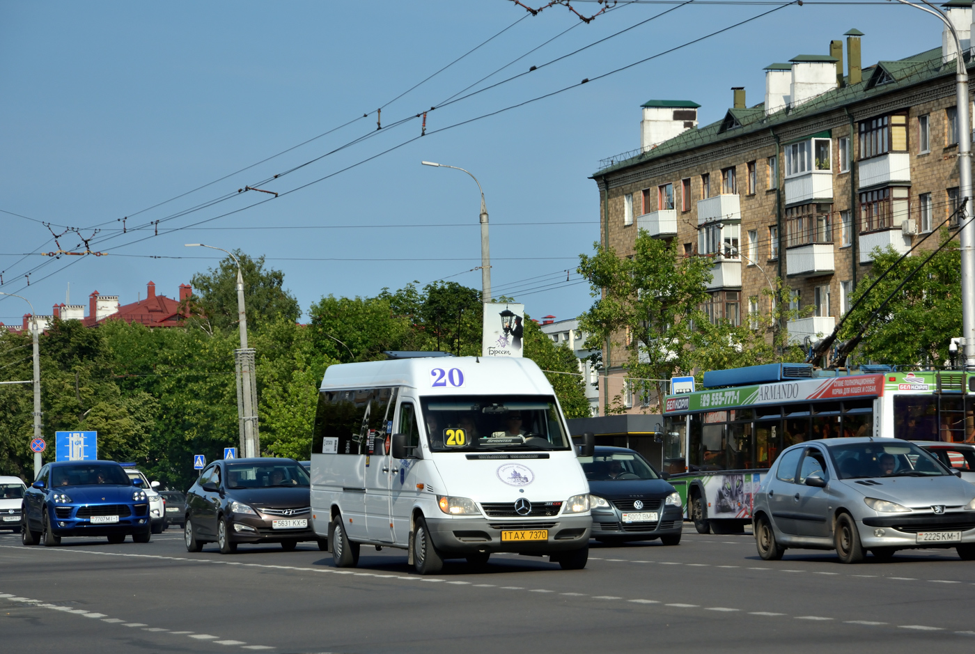 Брестская область, Mercedes-Benz Sprinter W903 311CDI № 1 ТАХ 7370