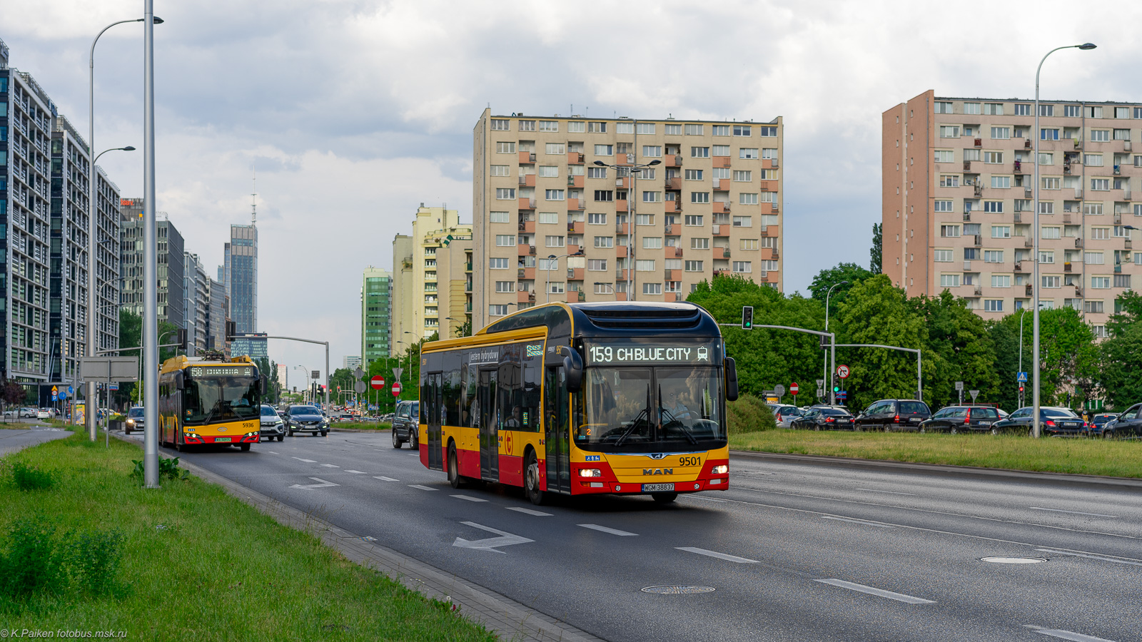 Польша, MAN A37 Lion's City Hybrid NL253 № 9501