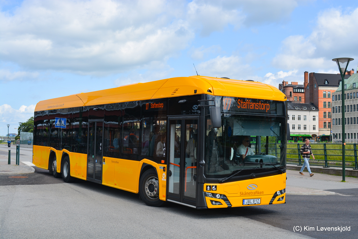 Швеция, Solaris Urbino IV 15 LE electric № 1424