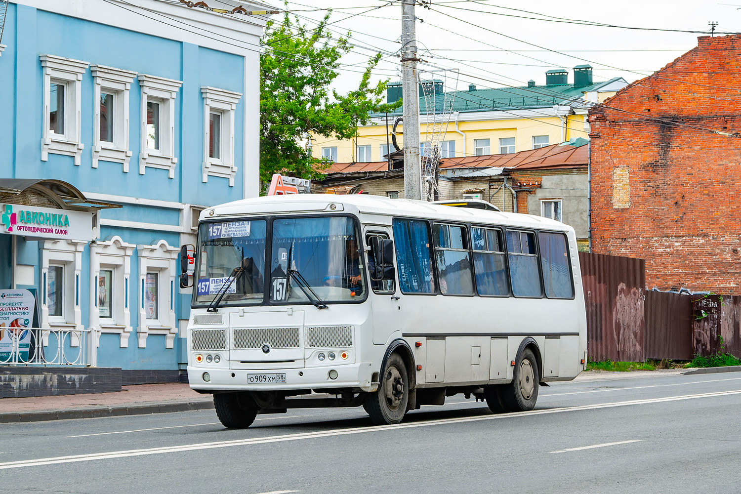 Пензенская область, ПАЗ-4234-04 № О 909 ХМ 58