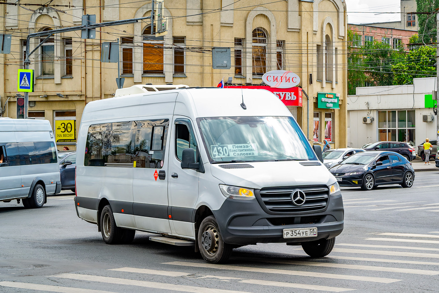 Пензенская область, Луидор-223602 (MB Sprinter) № Р 354 УЕ 58