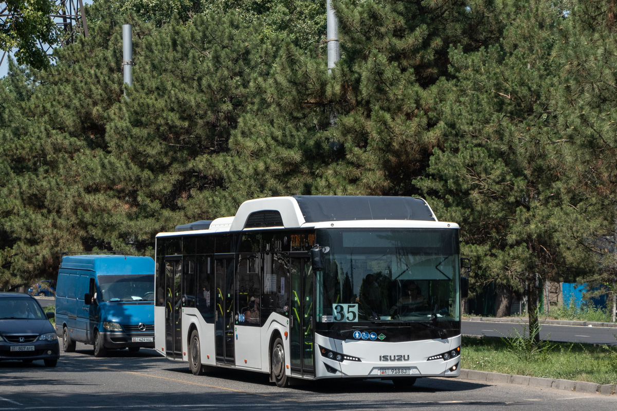 Кыргызстан, Anadolu Isuzu Citiport 12 CNG № 01 918 BJ