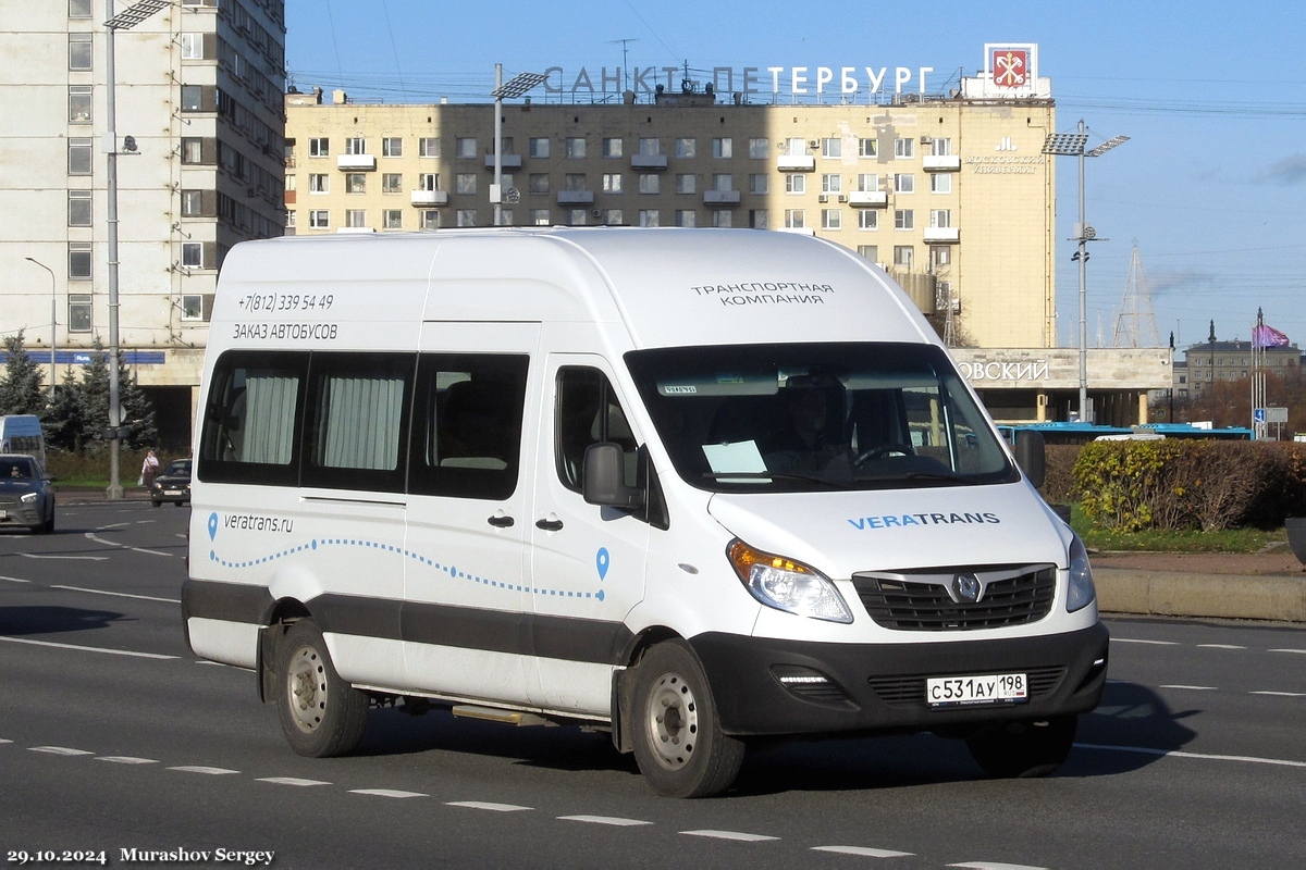 Санкт-Петербург, Sollers Atlant (JAC Sunray) № С 531 АУ 198
