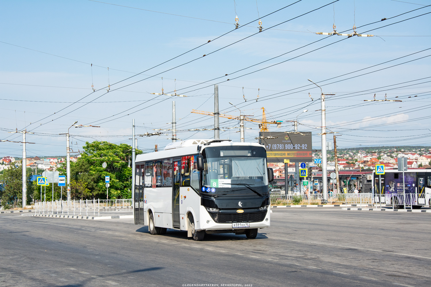 Севастополь, КАМАЗ-4280-F5 Vega № В 591 КН 92